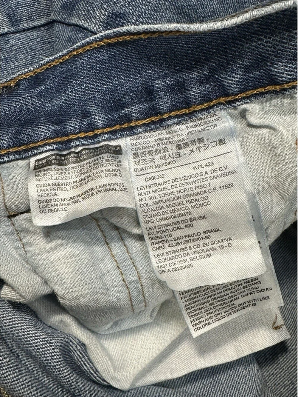 Levi’s 501 Original Fit Button Fly Jeans Men’s W32 L29 - Vintage Denim